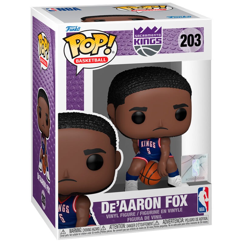 Imagen 1 - Figura Pop Nba Sacramento Kings De Aaron Fox
