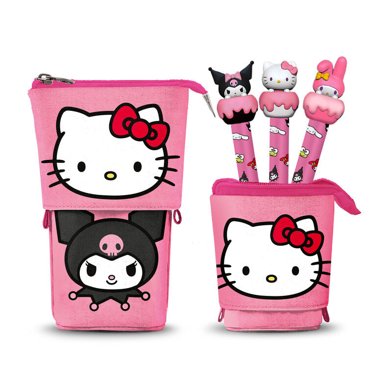 Imagen 1 - Portatodo + Lapiz + Boligrafo Hello Kitty