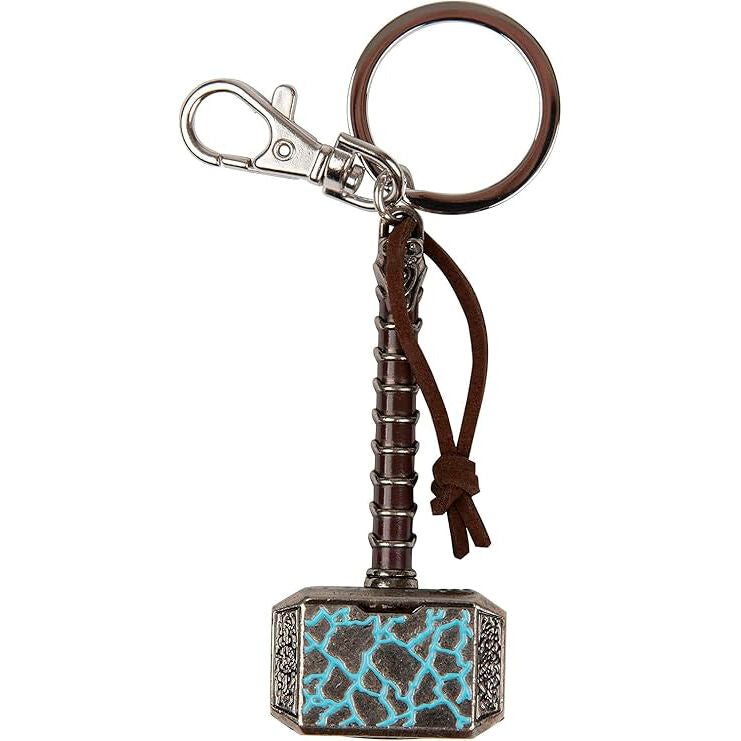 Imagen de Llavero Martillo Thor Love And Thunder Marvel parte de nuestra colección en Espadas y más, sitio oficial.