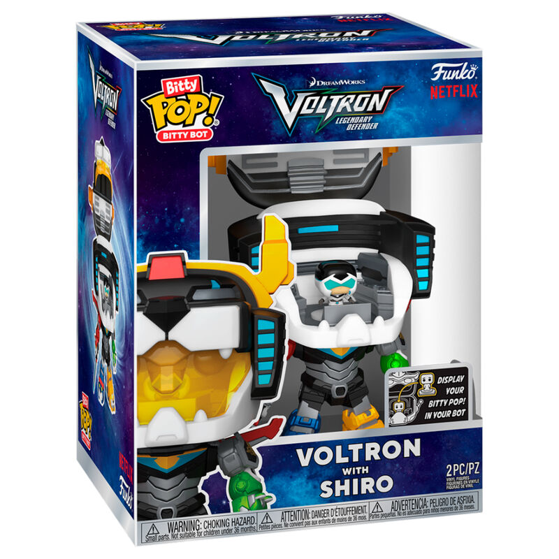 Imagen 2 - Figura Bitty Bots Voltron - Voltron With Siro