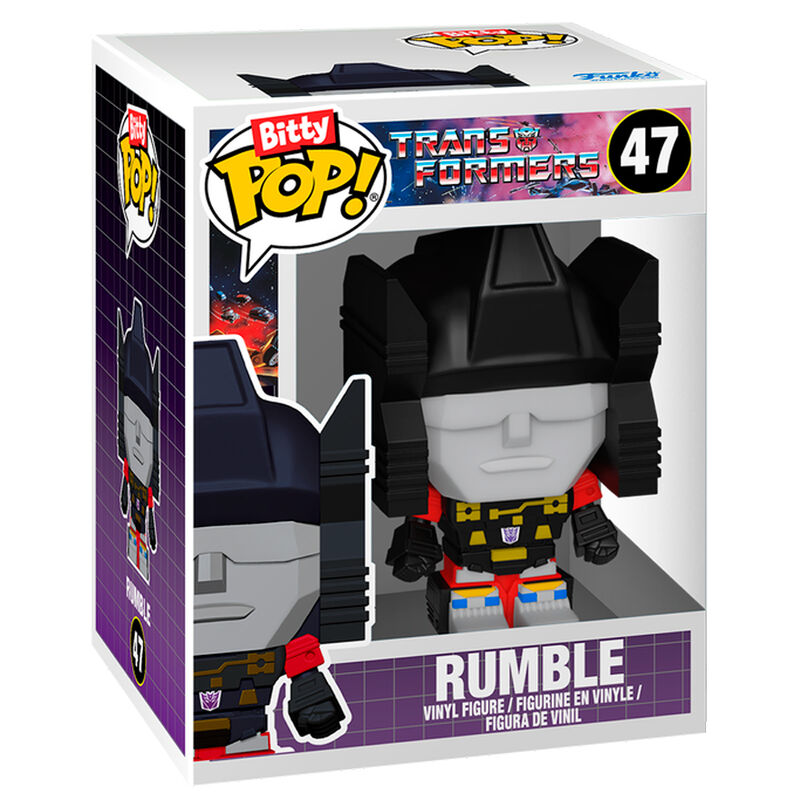 Imagen 4 - Figura Bitty Bots Transformers Soundwave With Rumble