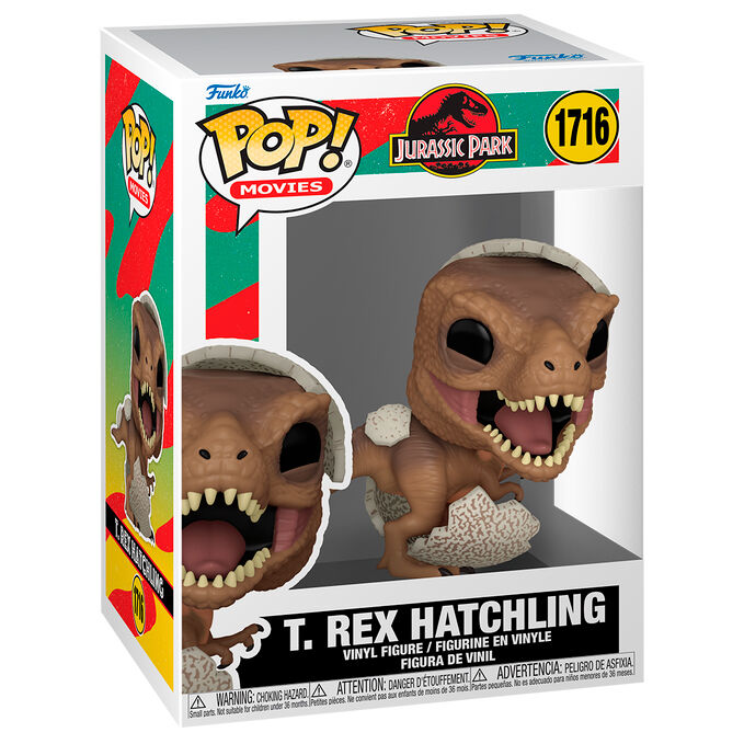 Imagen 1 - Figura Pop Jurassic Park T.rex Hatchling