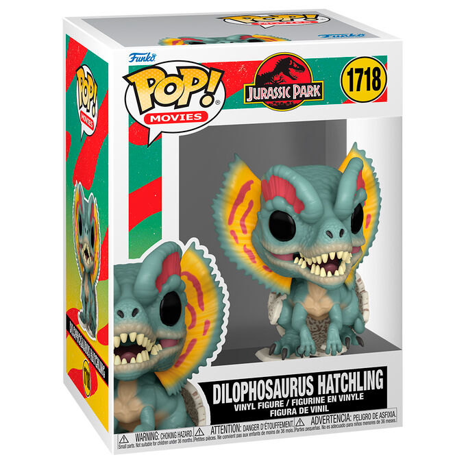 Imagen 1 - Figura Pop Jurassic Park Dilophosaurus Hatchling