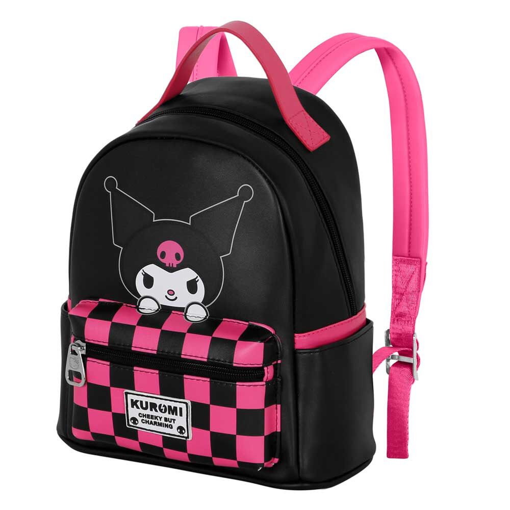 Imagen 3 de Mochila Kuromi Hello Kitty 25Cm