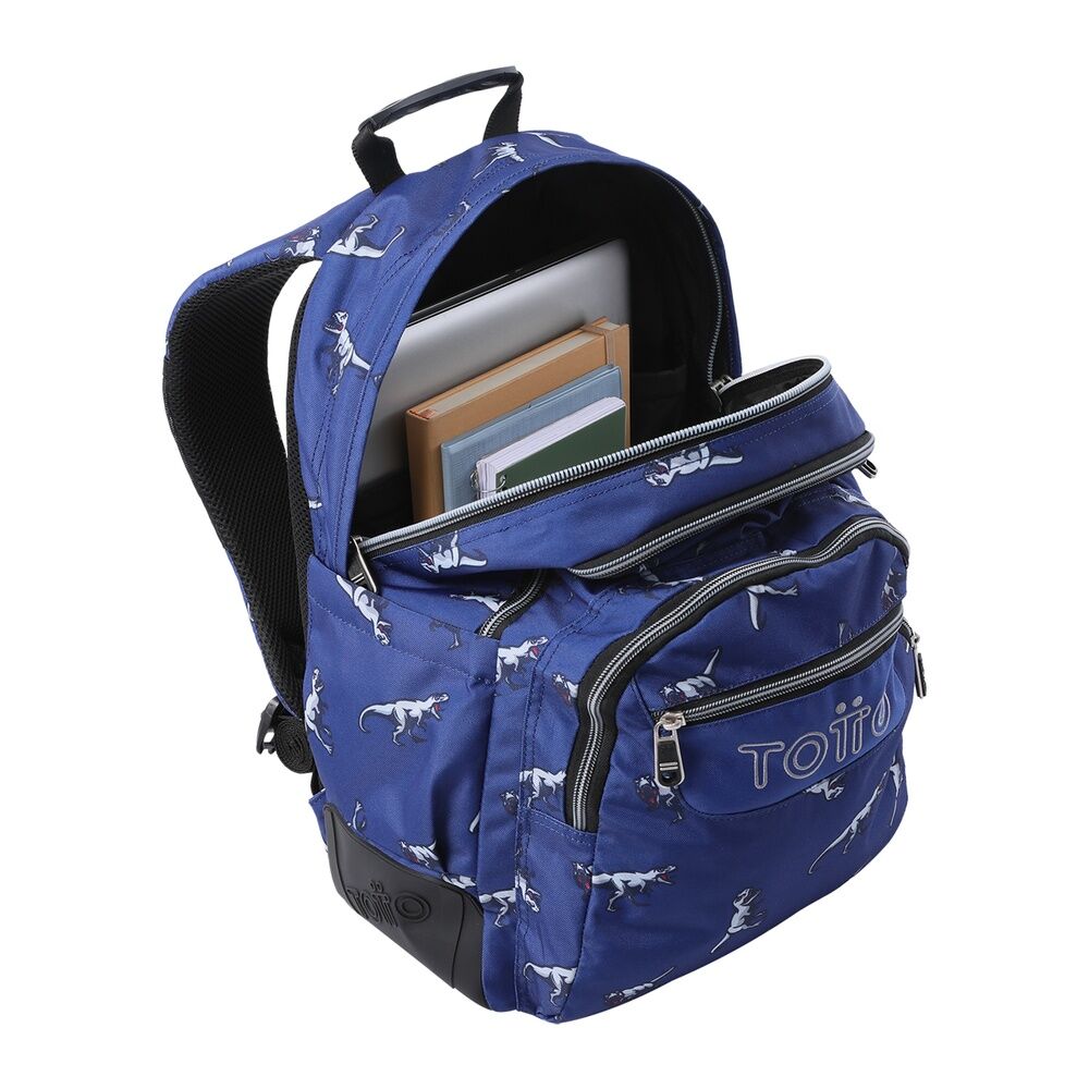 Imagen 5 - Mochila Rayol Azul 44Cm