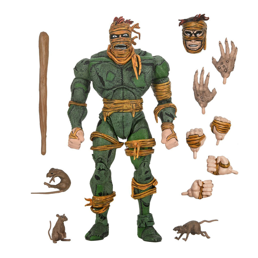 Imagen 2 - Figura Rat King Teenage Mutant Ninja Tortugas Ninja 18Cm