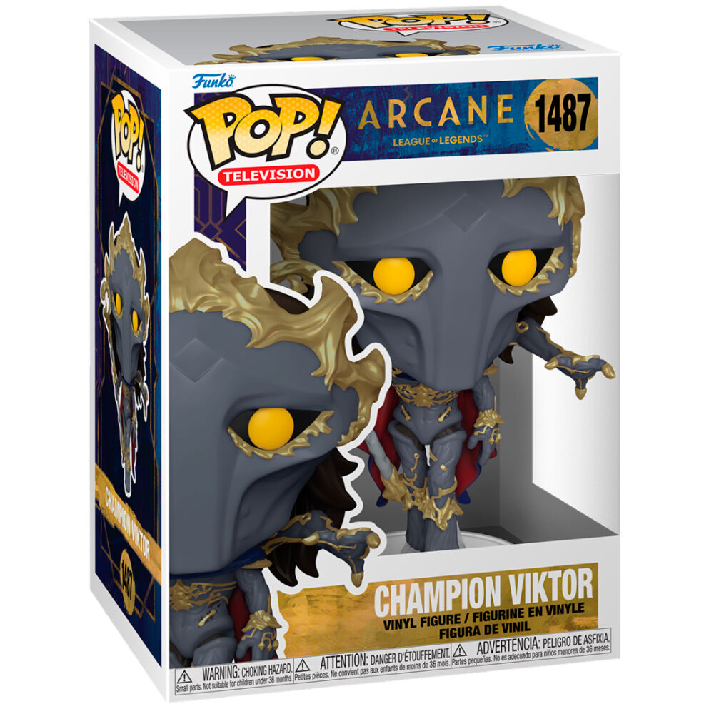 Imagen 1 - Figura Pop League Of Legends Pop Arcane Champion Viktor