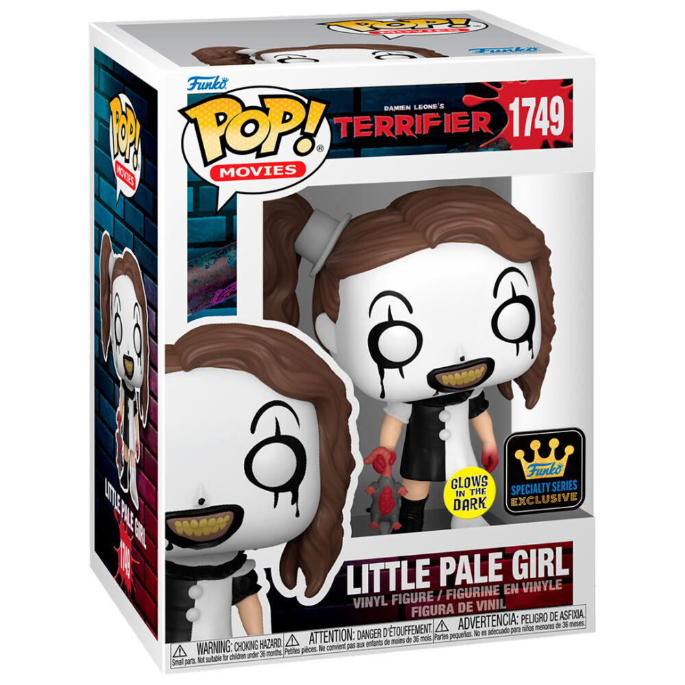 Imagen 1 - Figura Pop Damien Leones Terrifier Little Pale Girl