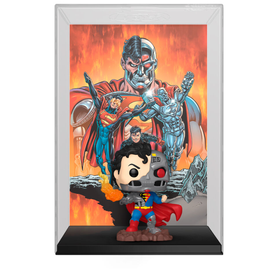 Imagen 2 - Figura Pop Comic Cover Dc Comics Cyborg Superman