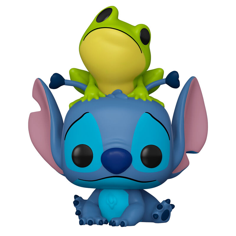 Imagen 2 de Figura Pop Disney Lilo & Stitch - Stitch With Frog Exclusive