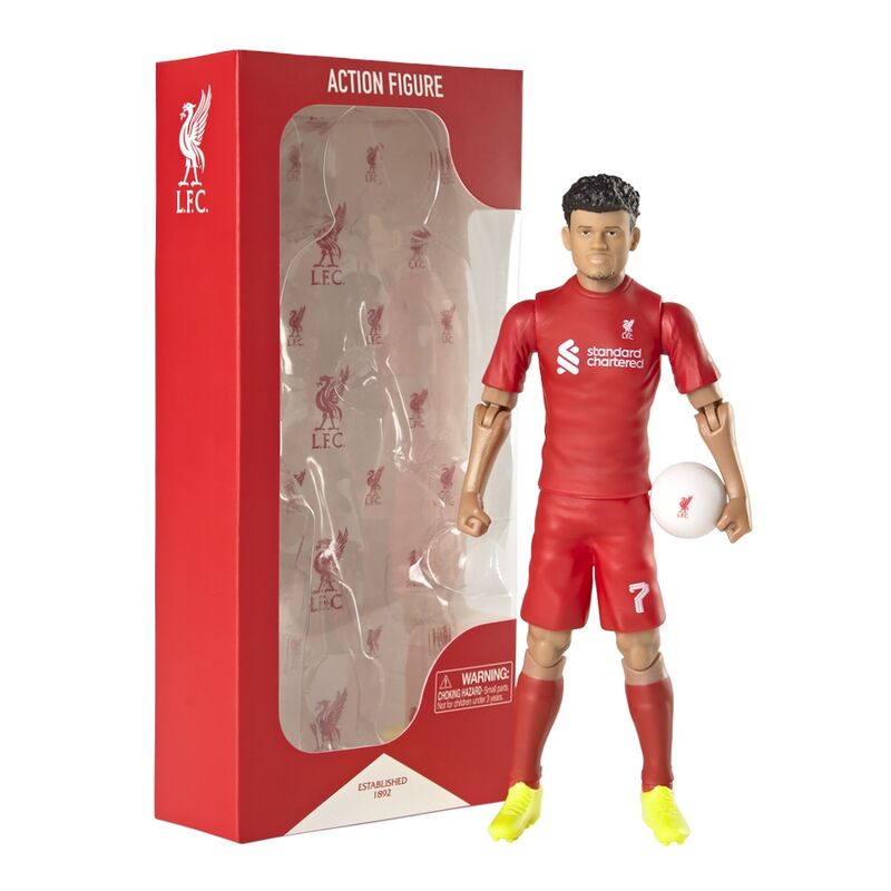 Imagen 1 - Figura Action Luis Diaz Liverpool Football Club 20Cm