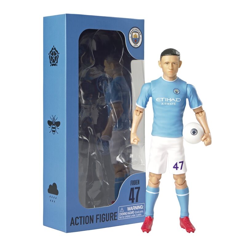 Imagen de Figura Action Foden Manchester City 20Cm parte de nuestra colección en Espadas y más, sitio oficial.