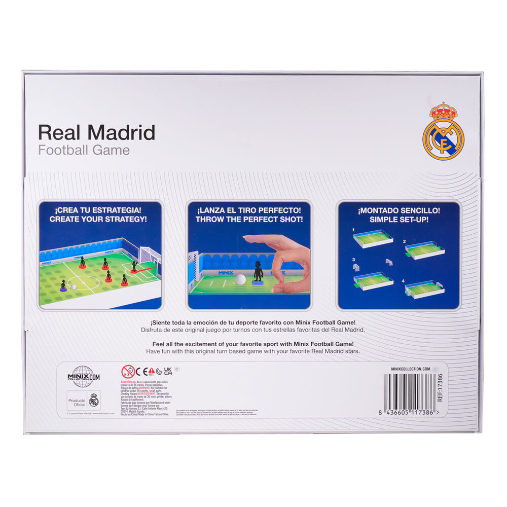 Imagen de Juego Minix Real Madrid parte de nuestra colección en Espadas y más, sitio oficial.