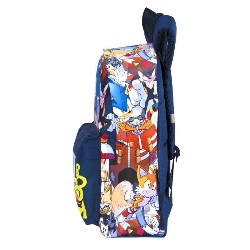 Imagen 2 - Mochila Sonic The Hedgehog Adaptable 42 Cm