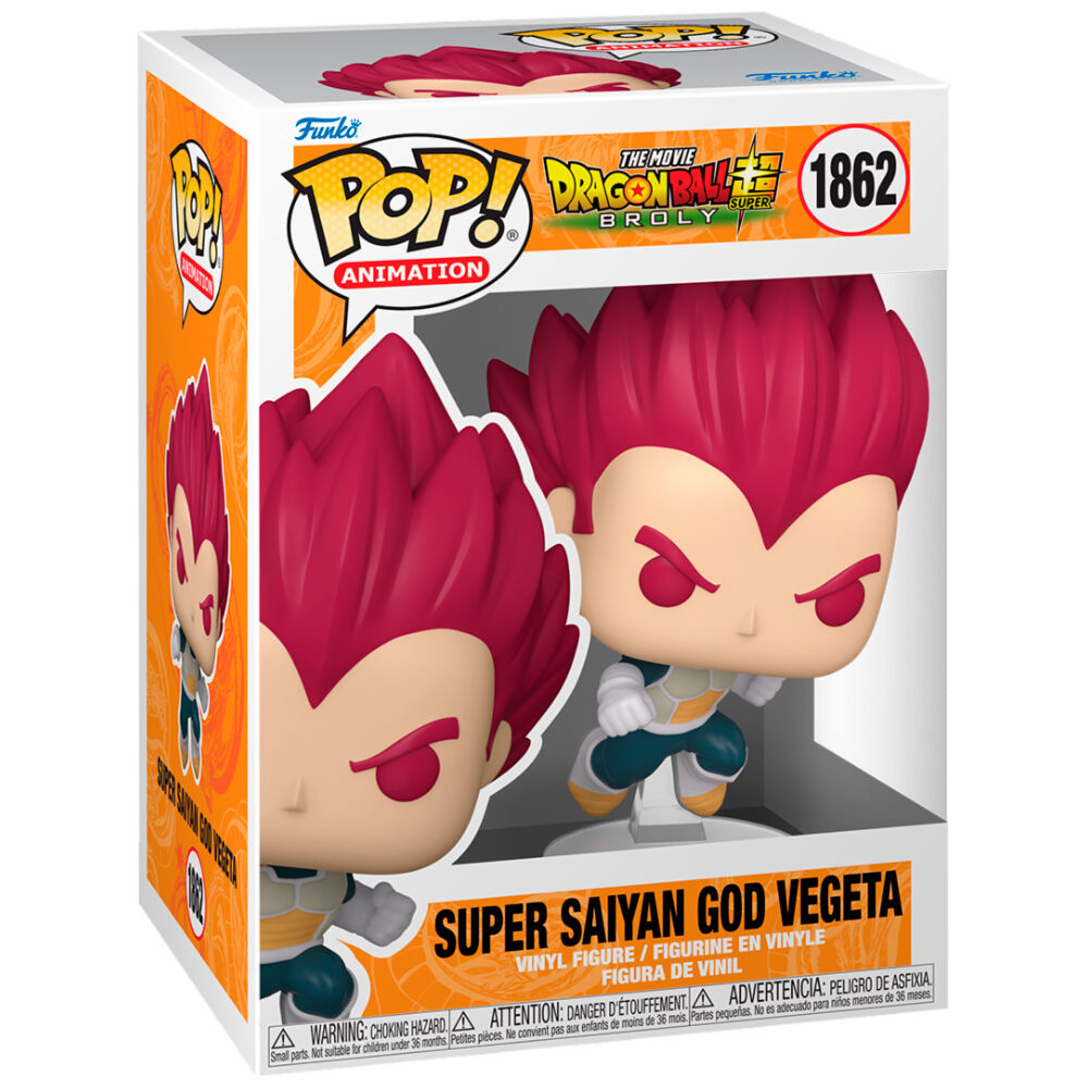 Imagen 1 - Figura Pop Dragon Ball Super Broly Super Saiyan God Vegeta