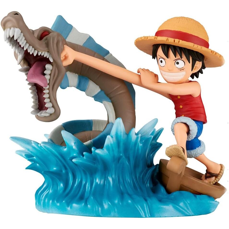 Imagen 5 - Figura Monkey D Luffy Vs Local Sea Monster Log Stories One Piece 7Cm