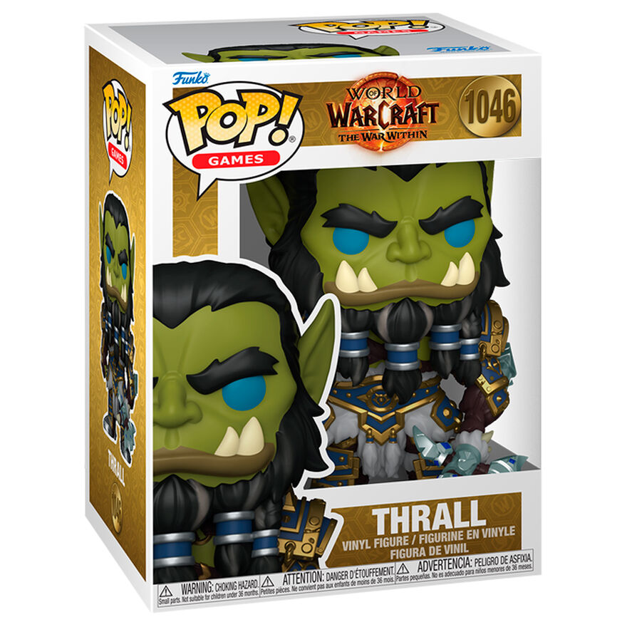 Imagen de Figura Pop World Of Warcraft The War Within Thrall parte de nuestra colección en Espadas y más, sitio oficial.