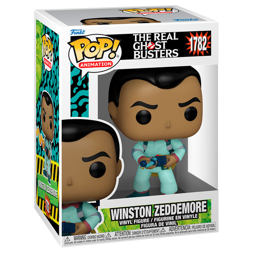 Imagen 1 - Figura Pop Los Autenticos Cazafantasmas Winston Zeddemore