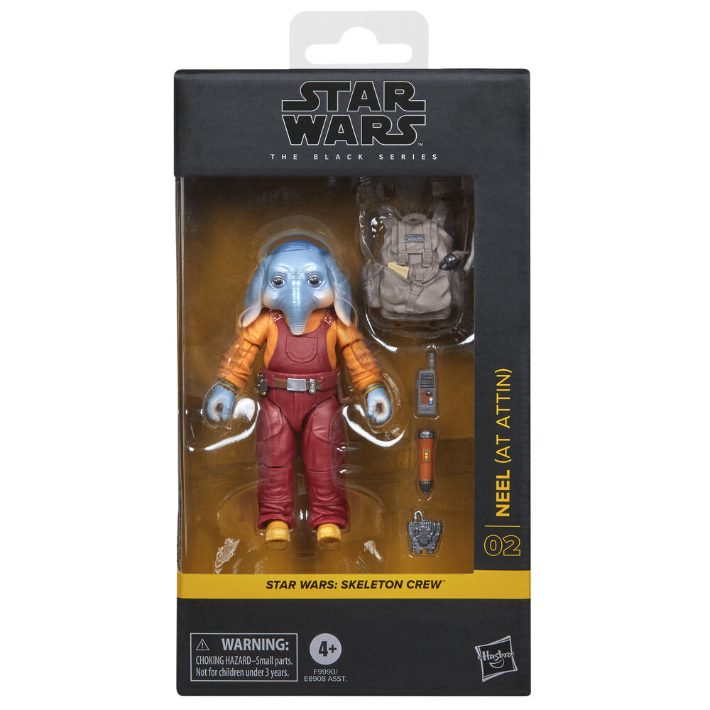 Imagen 1 - Figura Neel At Attin Skeleton Crew Star Wars 15Cm