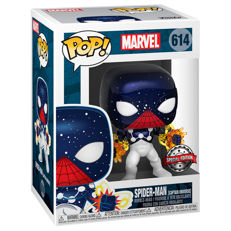 Imagen 1 - Figura Pop Marvel Spider-man Captain Universe Exclusive