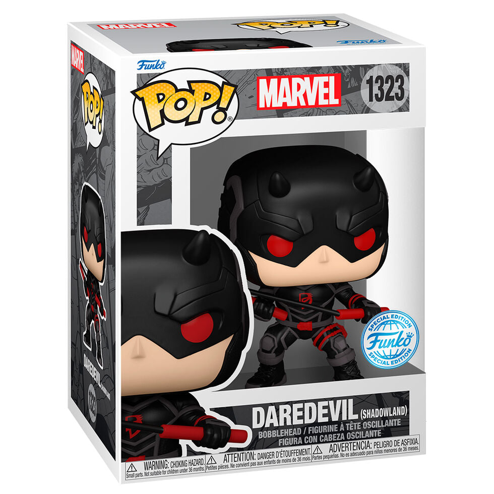 Imagen de Figura Pop Marvel Daredevil Exclusive parte de nuestra colección en Espadas y más, sitio oficial.