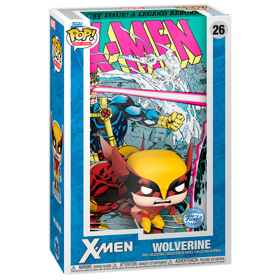 Imagen 1 - Figura Pop Comic Cover Marvel X-men Wolverine Exclusive