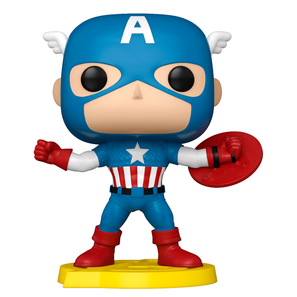 Imagen 2 - Figura Pop Comic Cover Marvel Los Vengadores Avengers Capitan America Exclusive