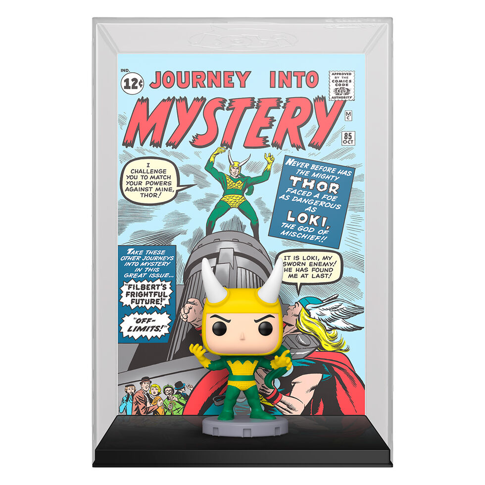 Imagen 2 - Figura Pop Comic Cover Marvel Loki Exclusive