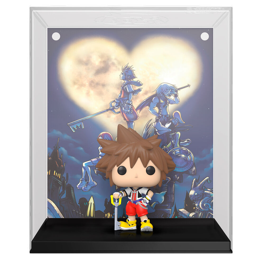 Imagen de Figura Pop Game Cover Kingdom Hearts Sora Exclusive parte de nuestra colección en Espadas y más, sitio oficial.