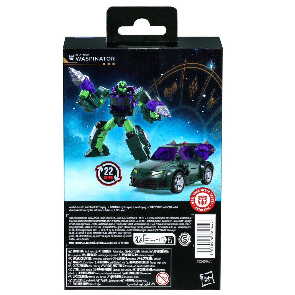 Imagen 5 - Figura Fugitive Waspinator Age Of The Primes Transformers 14Cm