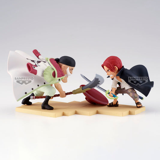 Imagen de Figura Edward Newgate Vs. Shanks World Collectable Log Stories One Piece 13Cm parte de nuestra colección en Espadas y más, sitio oficial.