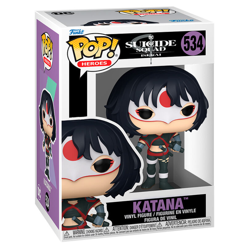 Imagen 2 - Figura Pop Dc Comics Escuadron Suicida Isekai Katana