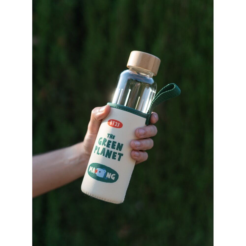 Imagen de Botella Cristal Mang Bt21 parte de nuestra colección en Espadas y más, sitio oficial.