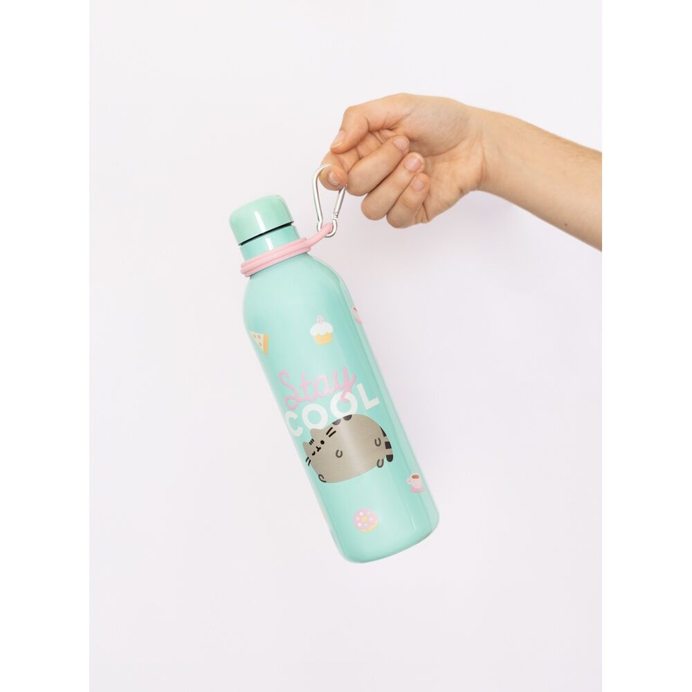 Imagen de Botella Acero Inoxidable Foodie Pusheen 500Ml parte de nuestra colección en Espadas y más, sitio oficial.