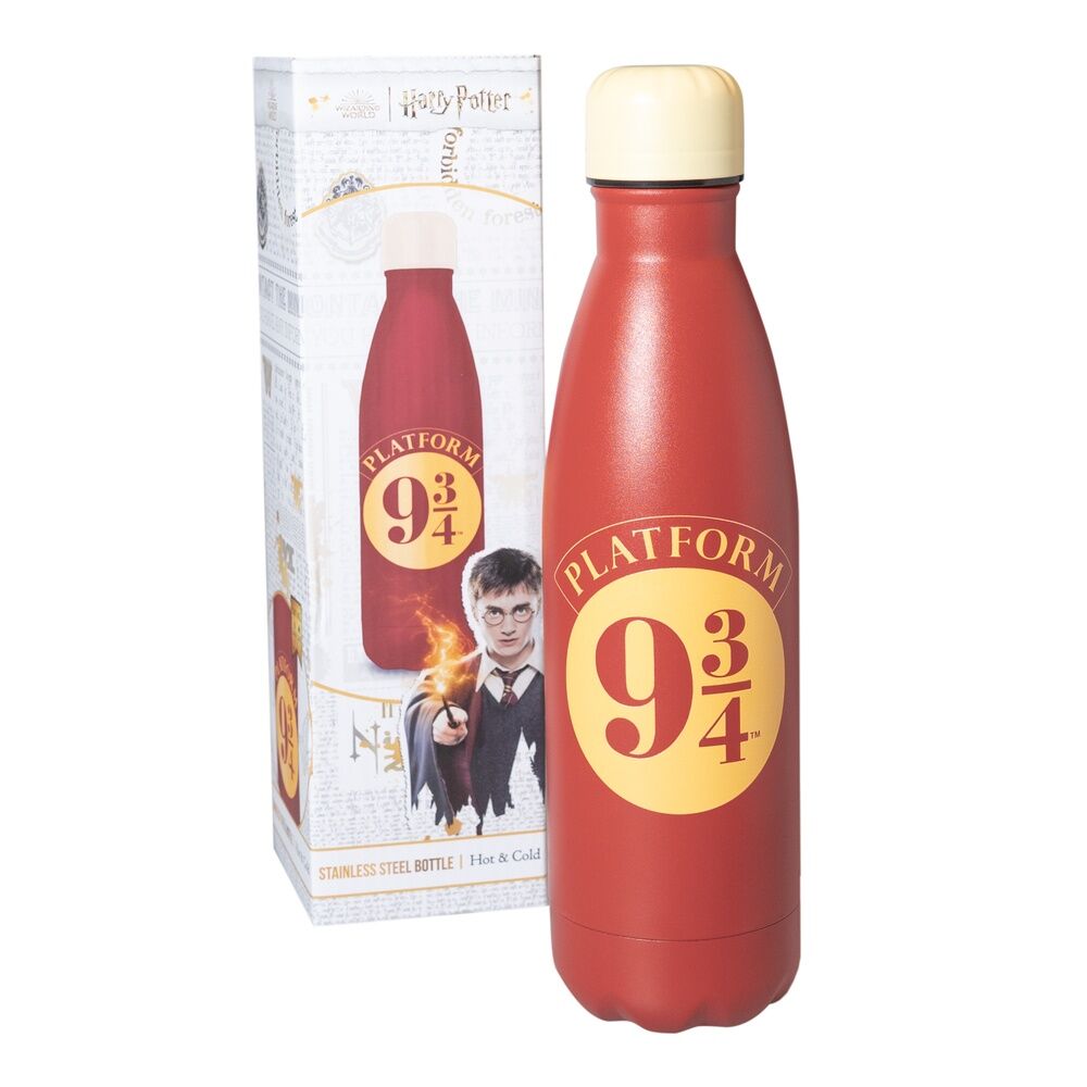 Imagen 3 - Botella Acero Inoxidable Plataforma 9 3/4 Harry Potter 500Ml