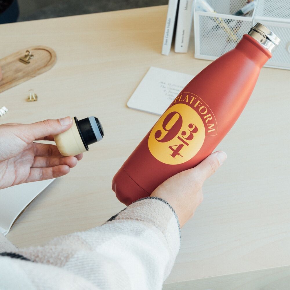 Imagen 6 - Botella Acero Inoxidable Plataforma 9 3/4 Harry Potter 500Ml