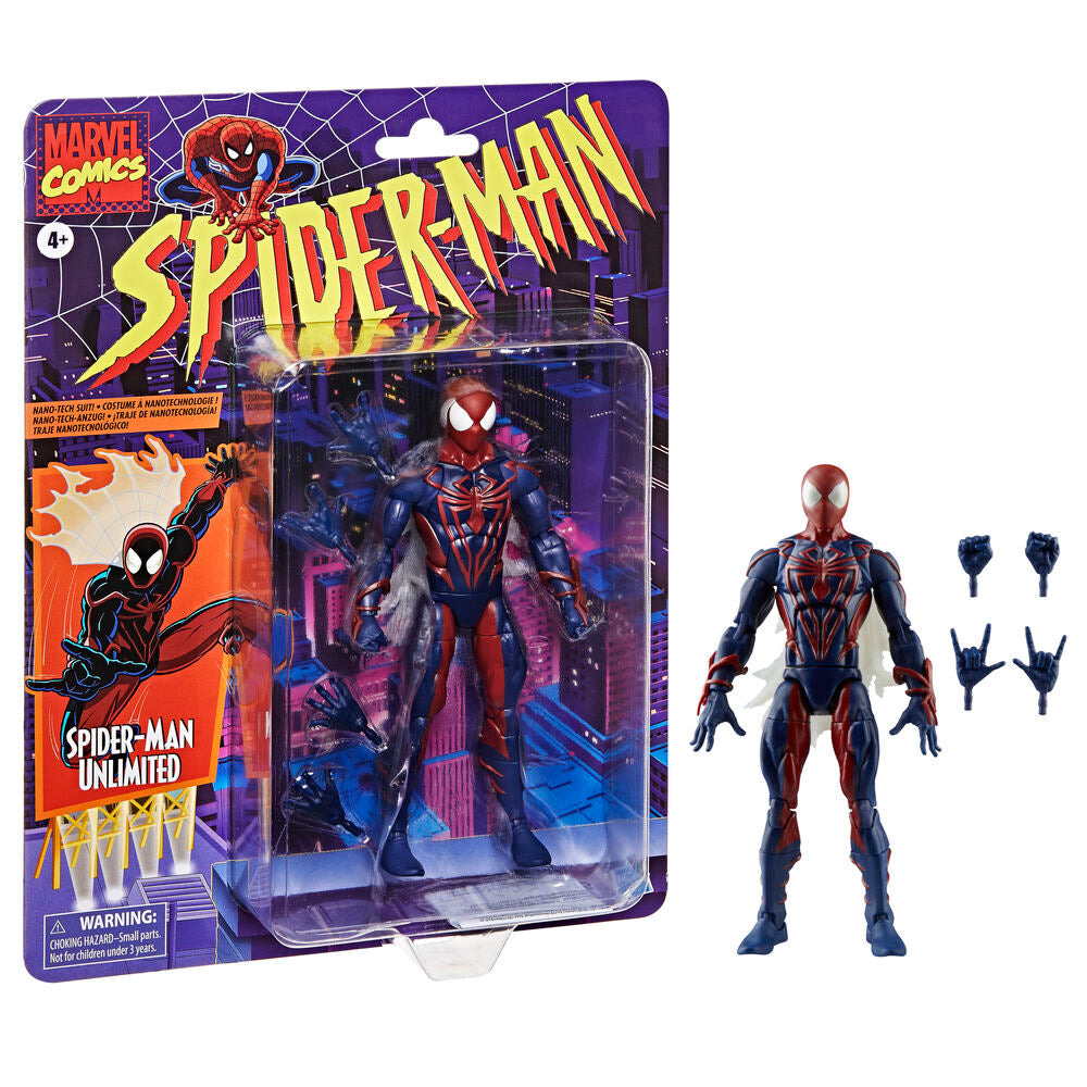 Imagen 1 - Figura Spider-man Unlimited Spiderman Marvel Comics 15Cm