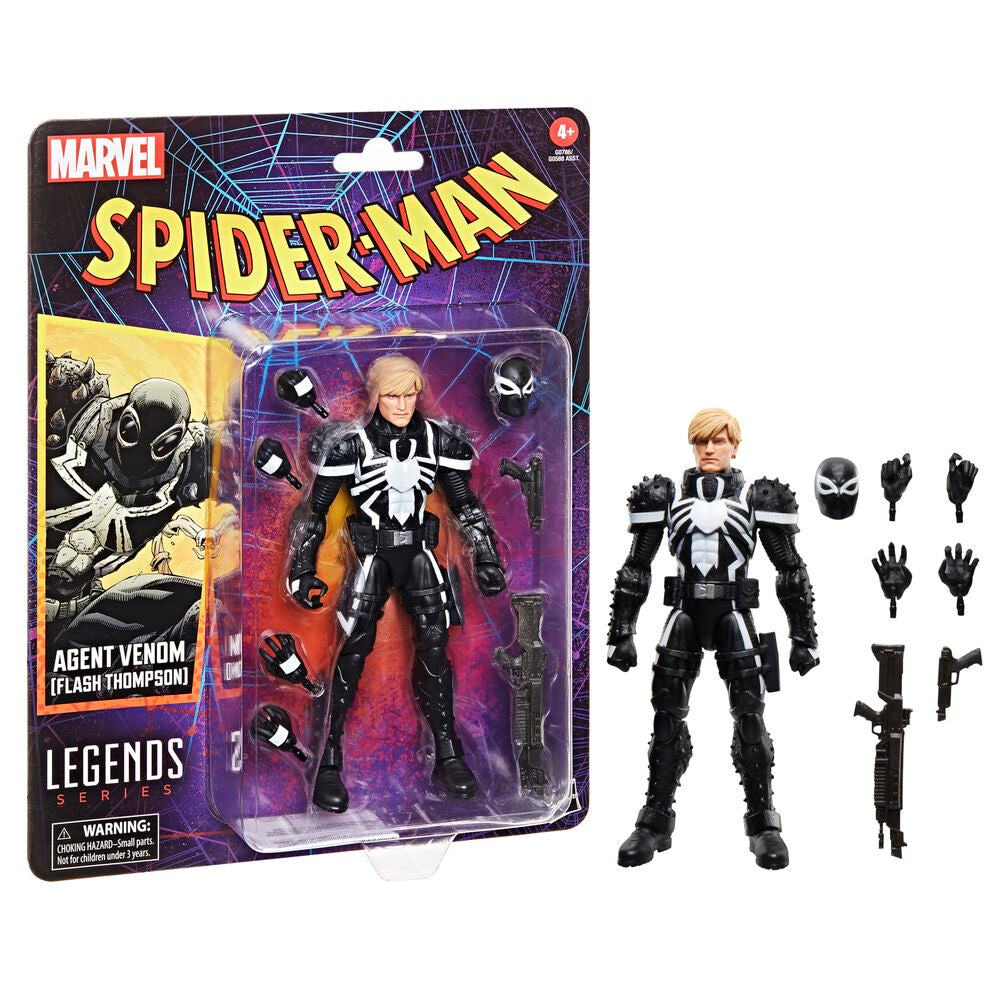 Imagen 1 - Figura Agent Venom Flash Thompson Spider-man Marvel 15Cm