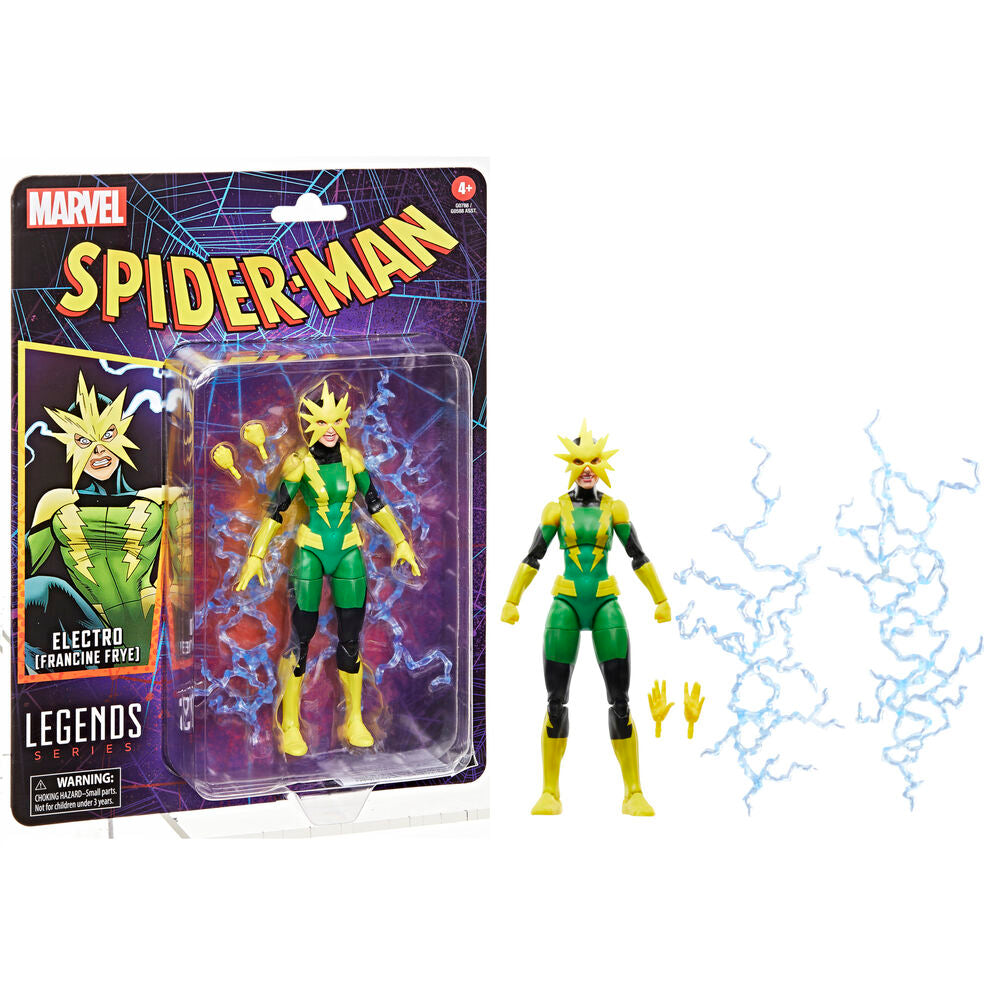 Imagen 1 - Figura Electro Francine Frye Spider-man Marvel 15Cm
