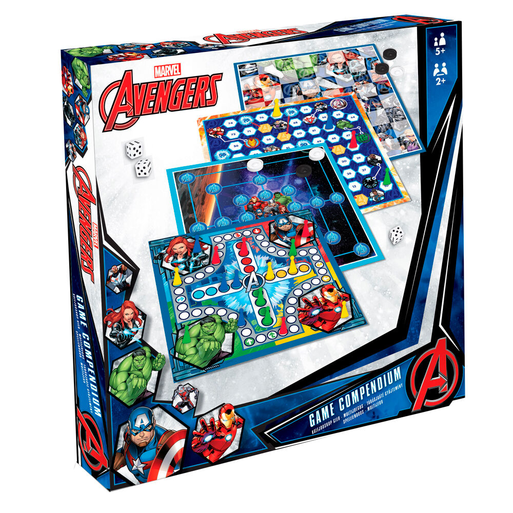 Imagen 1 - Set 4 Juegos De Mesa Los Vengadores Avengers Marvel