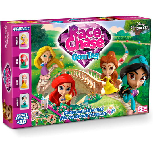 Imagen 2 - Juego Mesa Race Chase Princesas Disney