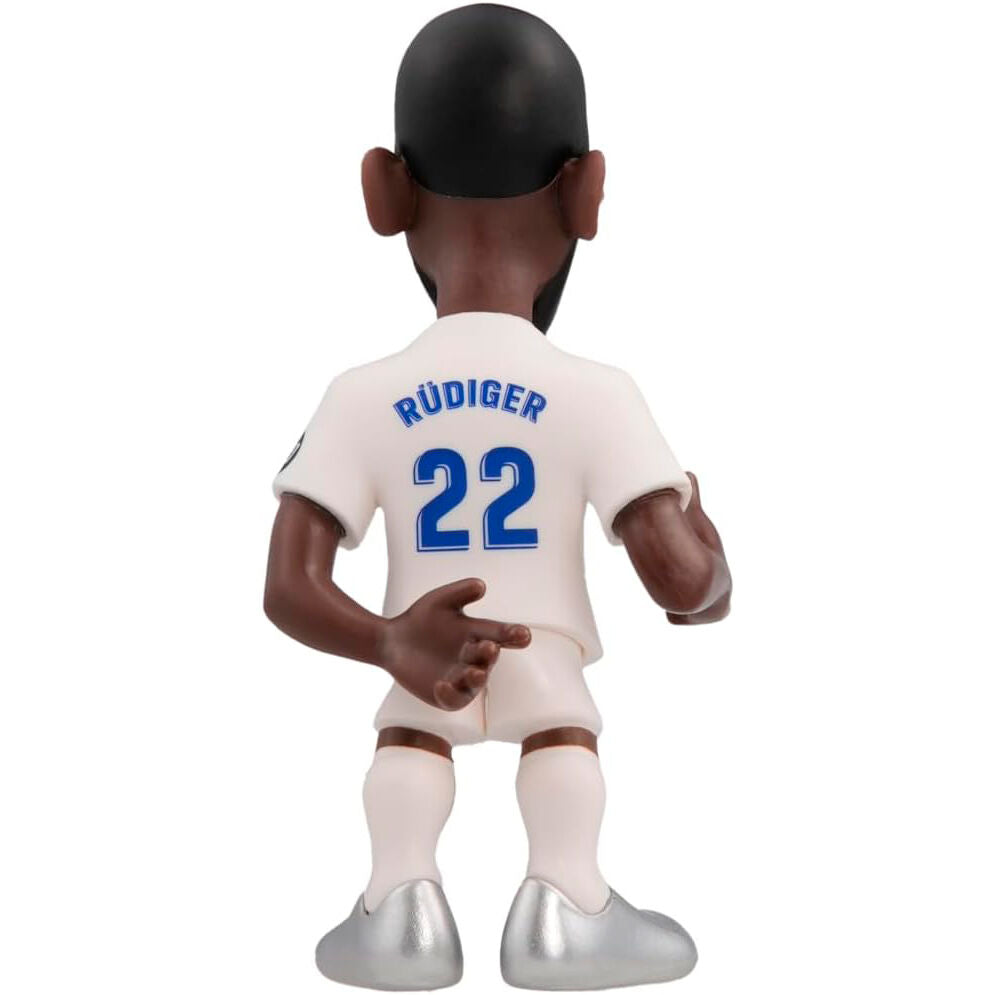 Imagen de Figura Minix Antonio Rudiger Real Madrid 12Cm parte de nuestra colección en Espadas y más, sitio oficial.