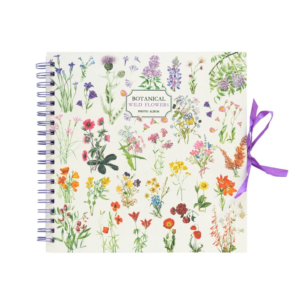 Imagen 1 - Album De Fotos Scrapbook Flores Silvestres