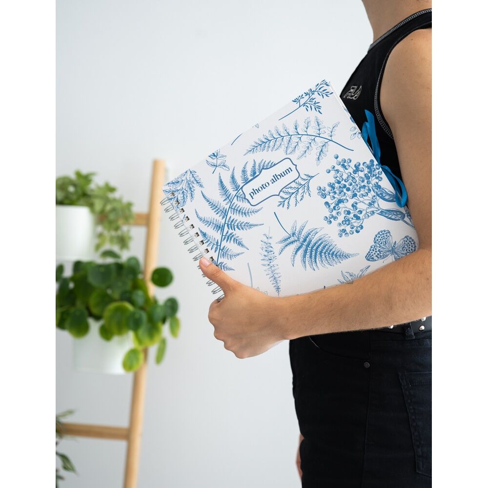 Imagen 5 - Album De Fotos Scrapbook Naturaleza Azul