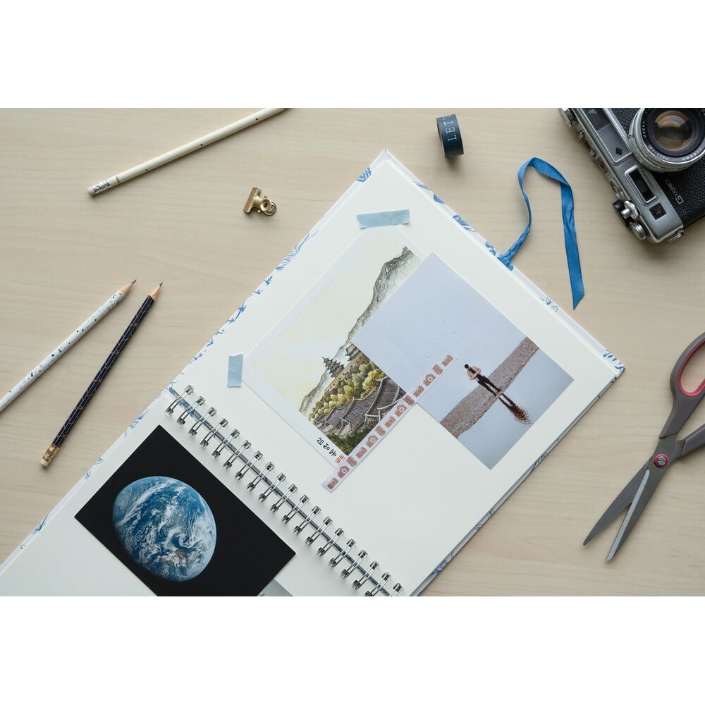 Imagen 6 - Album De Fotos Scrapbook Naturaleza Azul