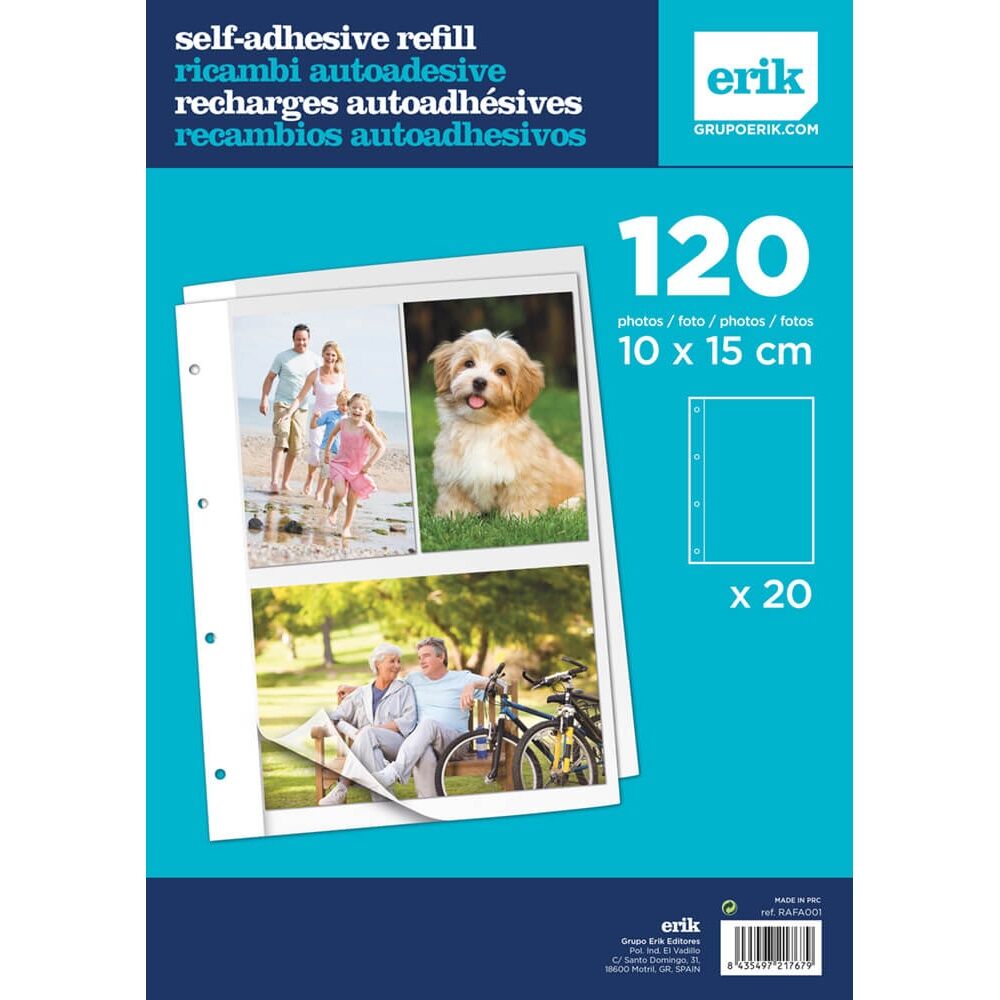 Imagen 1 - Recambio Album De Fotos Autoadhesivas