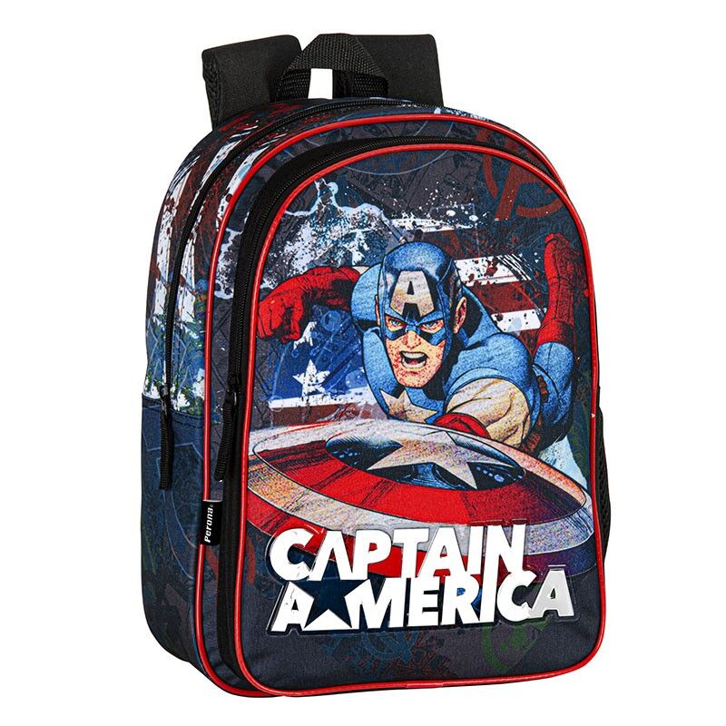 Imagen 6 - Mochila Capitan America Marvel 39Cm