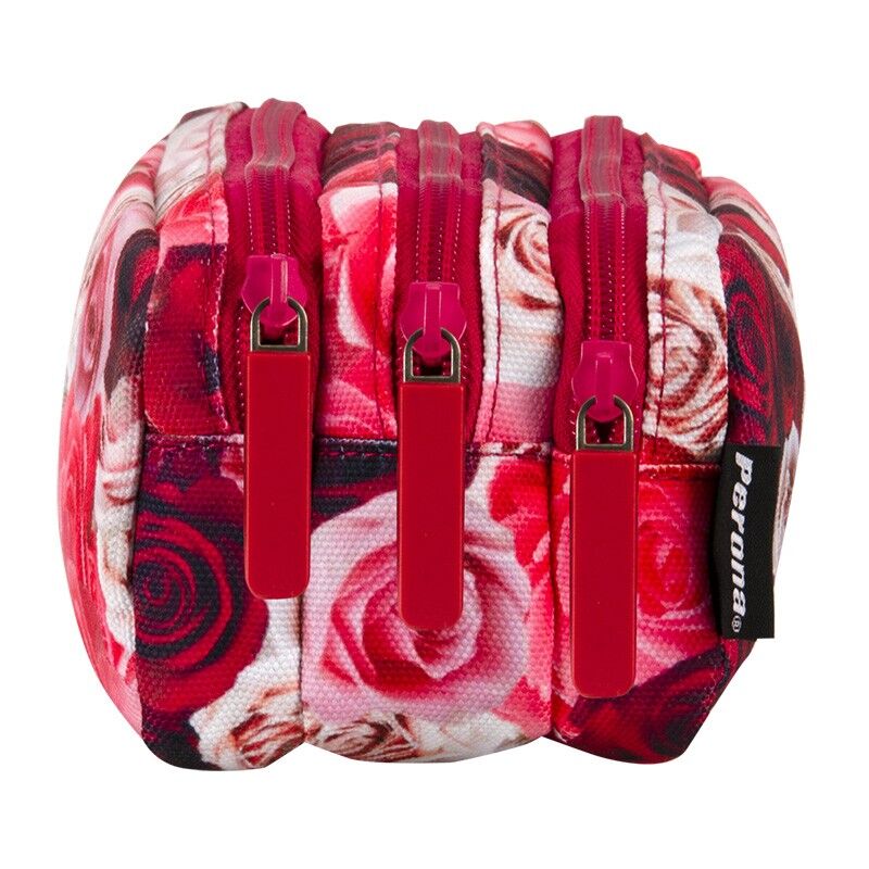 Imagen de Portatodo Rosas Triple parte de nuestra colección en Espadas y más, sitio oficial.