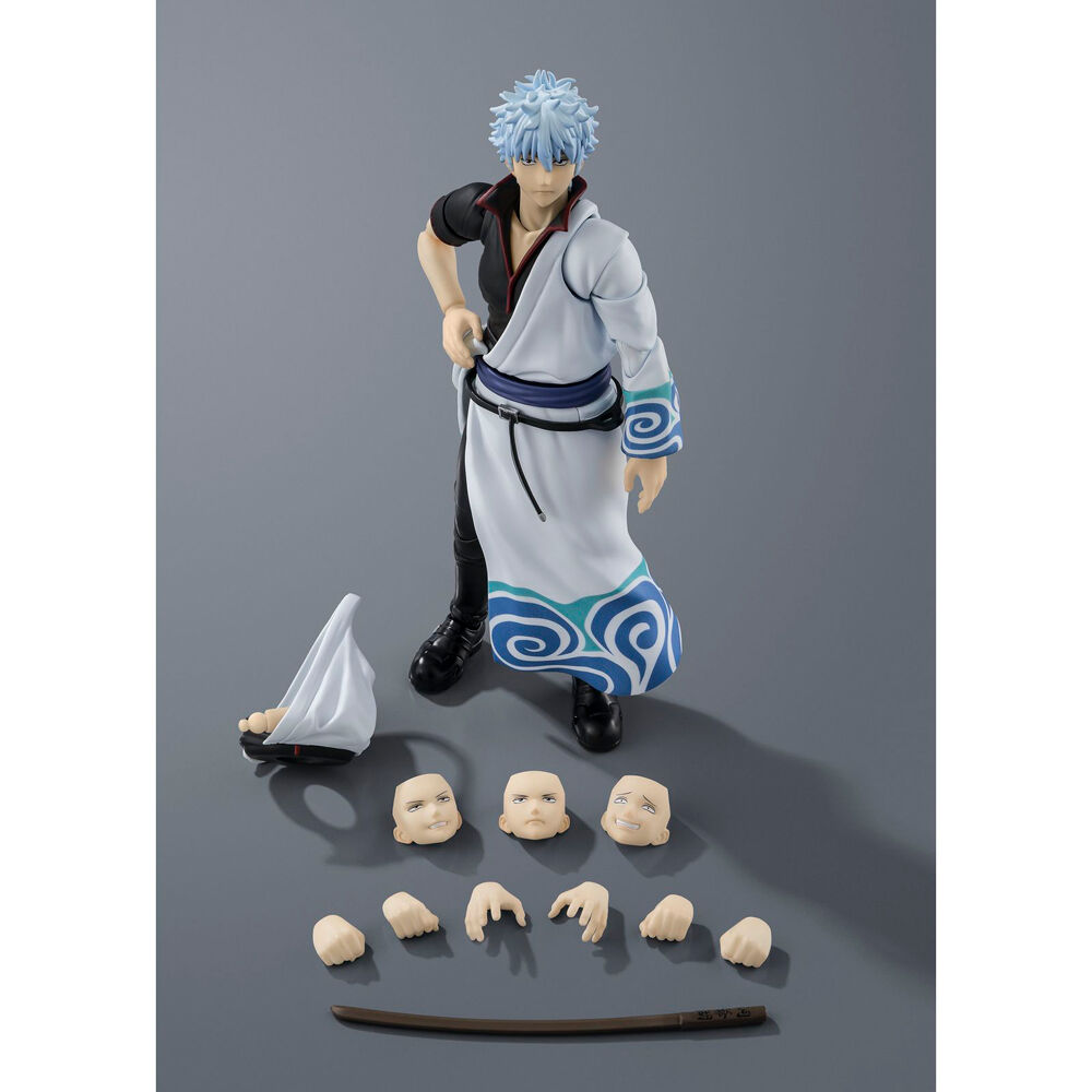 Imagen de Figura S.H. Figuarts Sakata Gintoki Gintama 14,5Cm parte de nuestra colección en Espadas y más, sitio oficial.