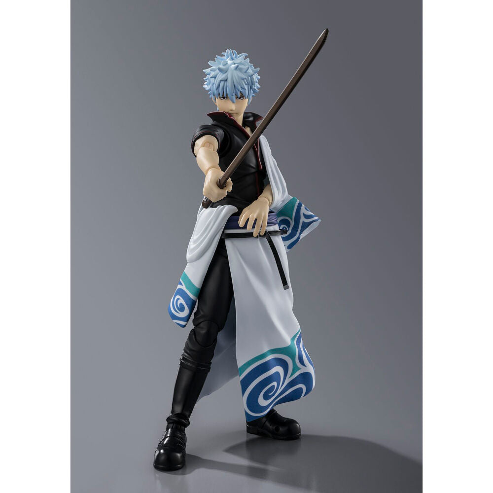 Imagen de Figura S.H. Figuarts Sakata Gintoki Gintama 14,5Cm parte de nuestra colección en Espadas y más, sitio oficial.